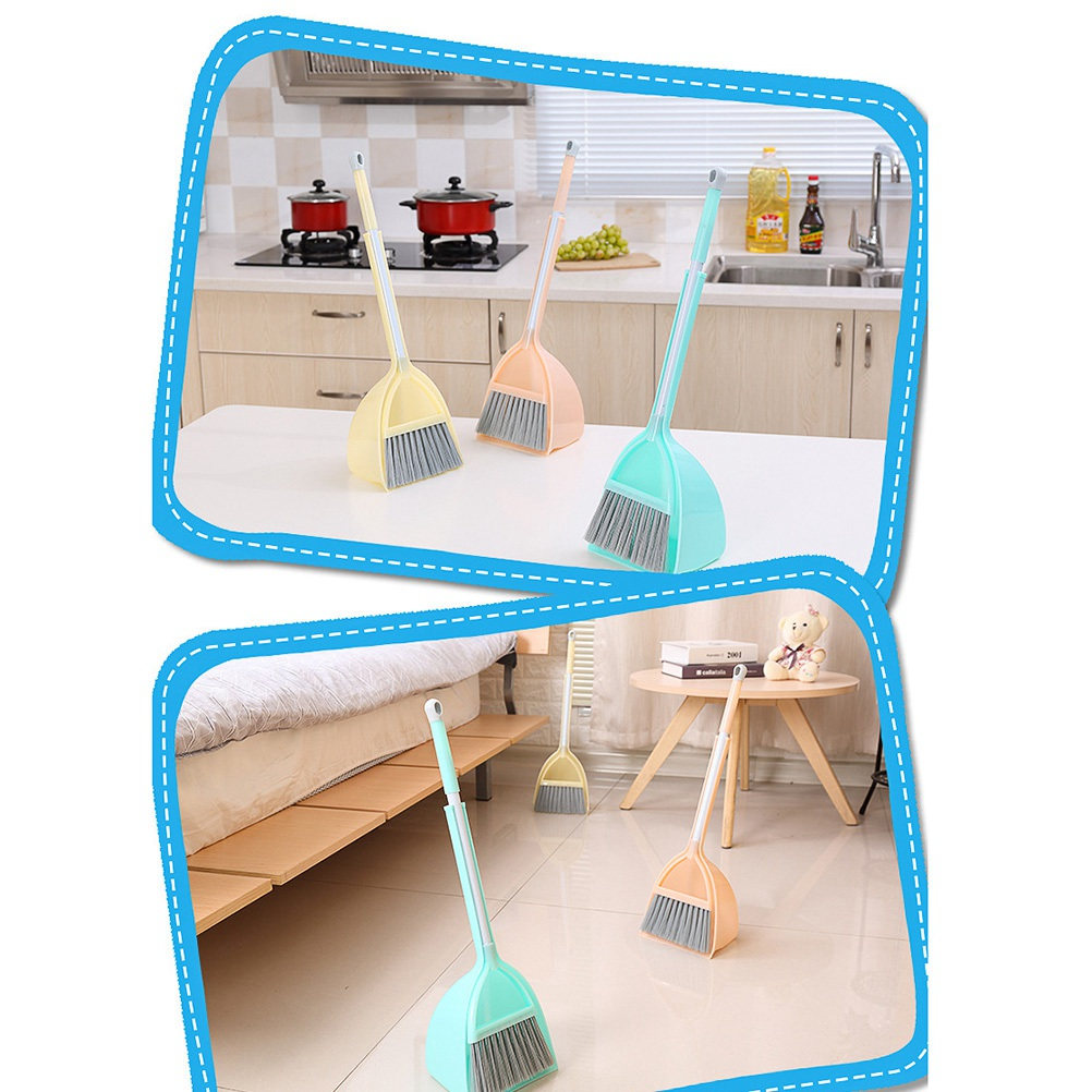 Kids Outdoor Broom - Set Sapu dan Sekop Mini untuk