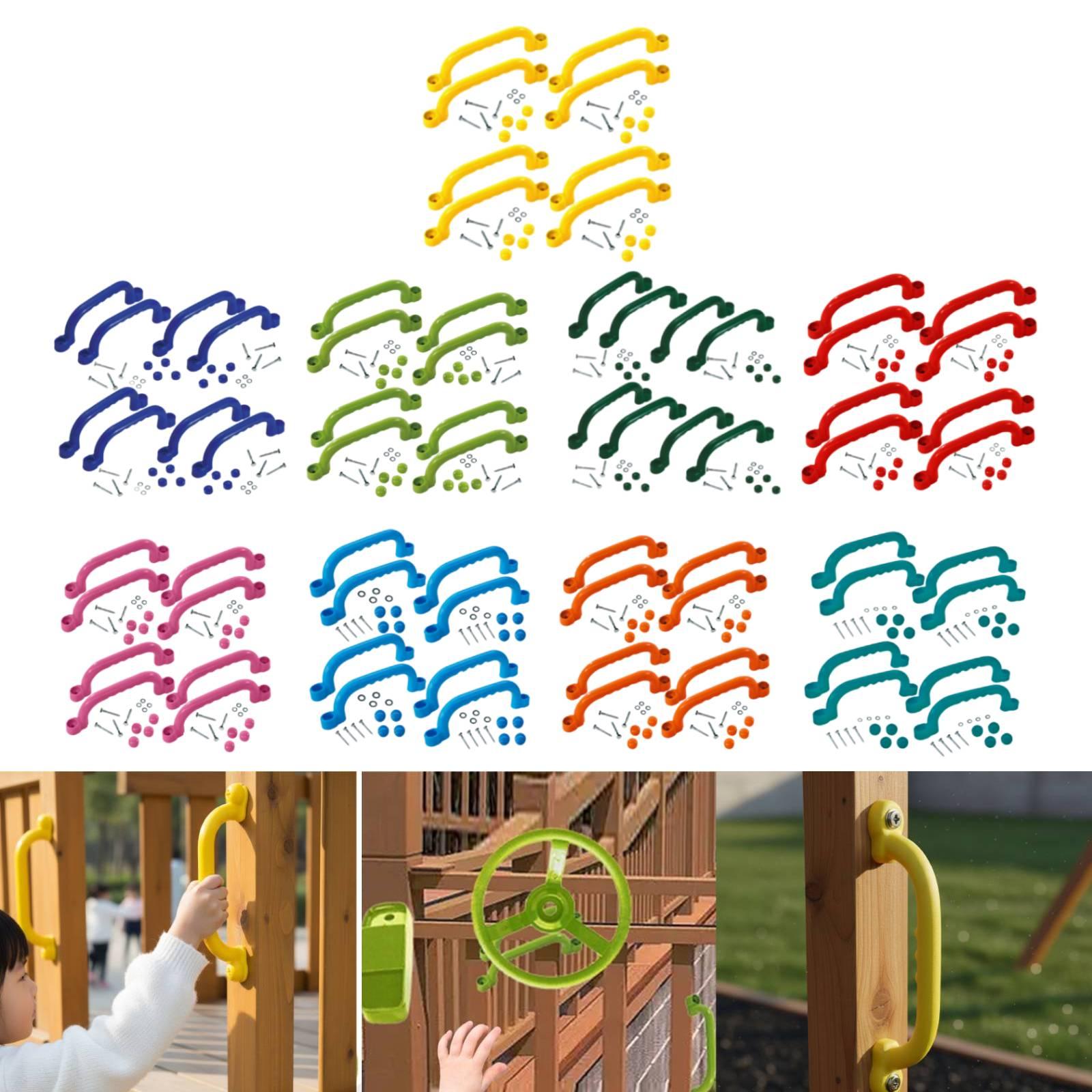 8 Buah Pegangan Rangka Panjat, - Kids Outdoor Climbing Frame ulasan dan harga