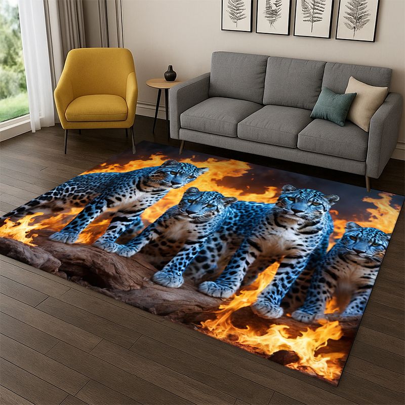 Karpet Hewan Binatang Cheetah  - Kids Outdoor Area ulasan dan harga